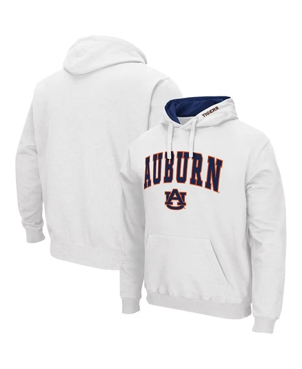Мужская толстовка-пуловер с логотипом Auburn Tigers Arch 3.0 white