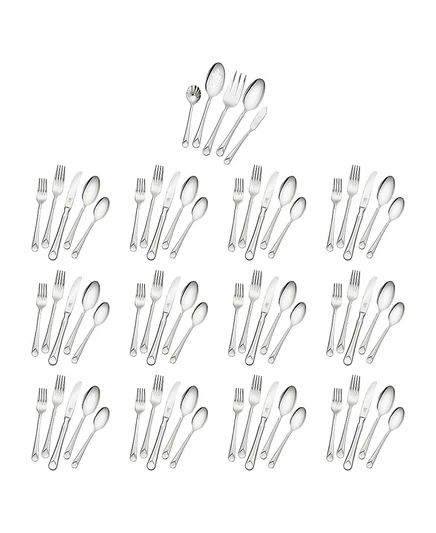 ZWILLING Provence 18/10 Нержавеющая сталь, 65 шт. Набор столовых приборов на 12 персон