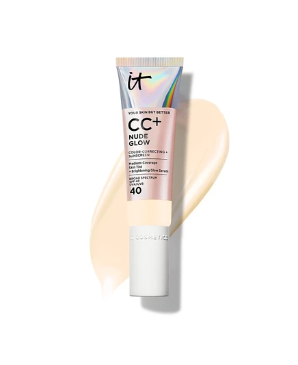 Тональный крем IT Cosmetics Nude Glow SPF 40, слоновая кость