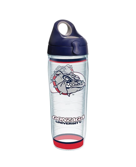 Бутылка Tervis Tradition 710 мл Gonzaga Bulldogs, белая