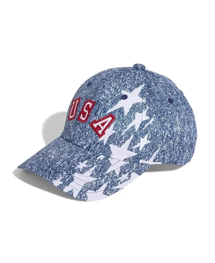 Унисекс кепка Adidas Blue USA Soccer 1994 Denim, белая