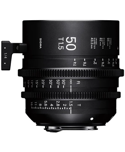 Объектив Sigma 50 мм T1.5 FF Cine для Canon EF (с лапкой)
