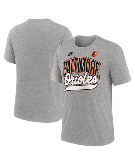 Мужская футболка Nike Cooperstown Baltimore Orioles, серая