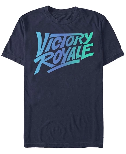Мужская футболка Fifth Sun с логотипом Victory Royale, синяя