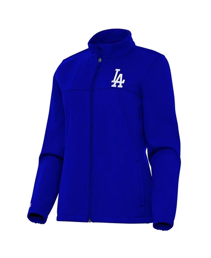 Женская куртка Antigua Links 2 для гольфа Dodgers, синяя