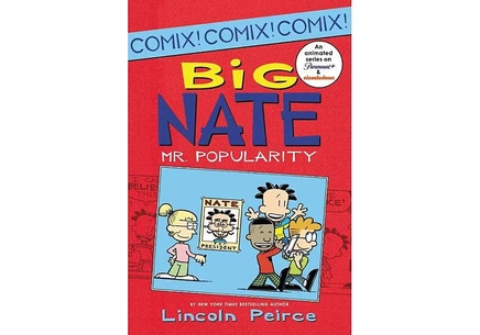 Книга Big Nate: «Мистер Популярность», белая