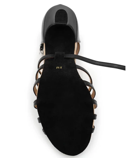 Туфли для бальных танцев Capezio Rosa, черные, каблук 6,4 см