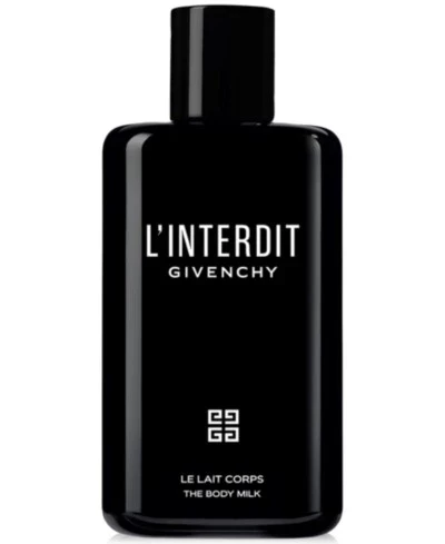 Молочко для тела Givenchy L'Interdit, 6,7 унции, бесцветное