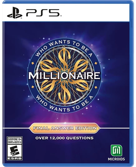 Видеоигра Microids Who Wants To Be a Millionaire для PS5