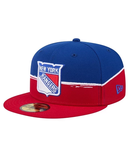 Мужская кепка New Era 59FIFTY Color Dip, красно-синяя