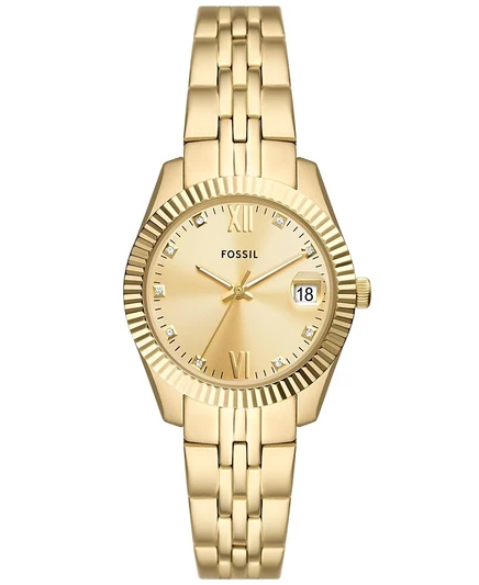 Женские часы Fossil Scarlette 32 мм, золотистые