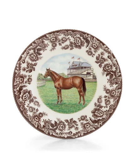 Тарелка для салата Spode Woodland, коричневая