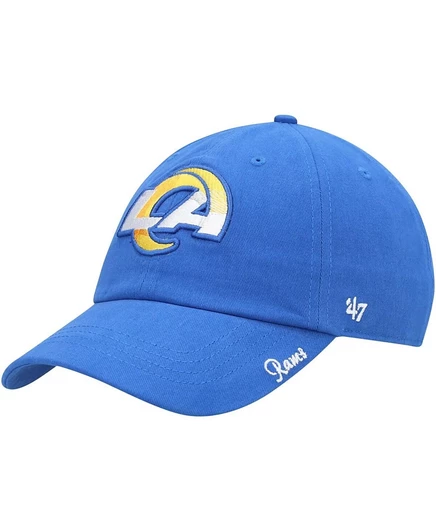 Женская кепка 47 Brand Los Angeles Rams Miata, синяя