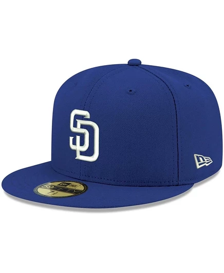 Мужская кепка New Era San Diego Padres 59FIFTY, синяя