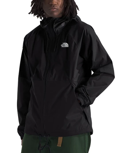 Мужская толстовка The North Face с капюшоном от дождя Antora черного цвета