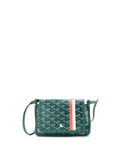 Женский клатч Pre-Owned Goyard Plumet, зеленый