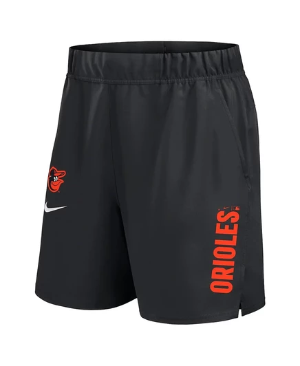Мужские шорты Nike Baltimore Orioles Woven Victory, черные