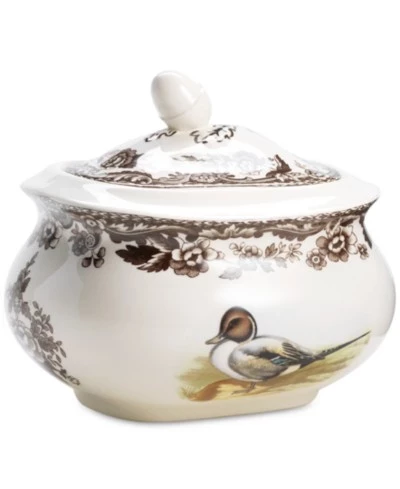 Сахарница Spode Woodland Pinktail с крышкой, 443 мл