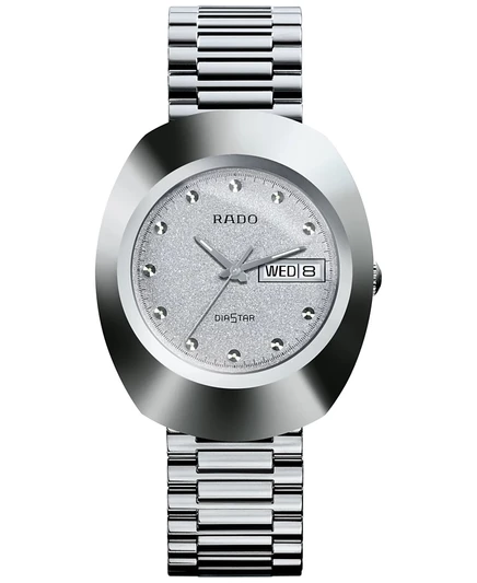 Мужские часы Rado Original 35 мм стальной браслет, серебро