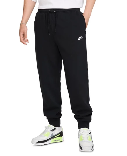 Мужские брюки-джоггеры Nike Club из флиса, черные