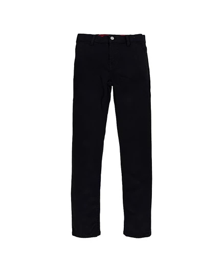 Брюки-чино из твила Levi's Big Boys 502 обычного кроя зауженного кроя, черные