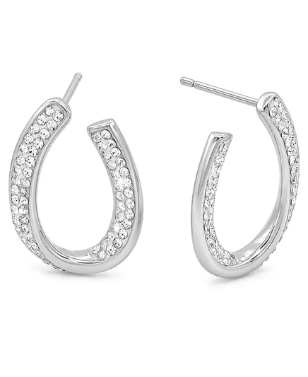 Серьги-кольца Essentials, 22 мм, серебристые