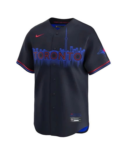 Мужская футболка Nike Navy Toronto-Blue Jays 2024 City Connect Limited navy