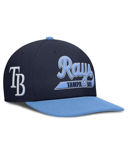 Мужская кепка Nike Tampa Bay Rays, темно-синяя/голубая