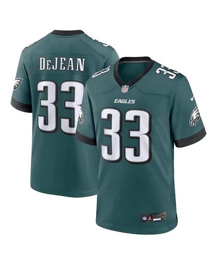 Мужская игровая майка Nike Cooper DeJean Green Philadelphia Eagles green