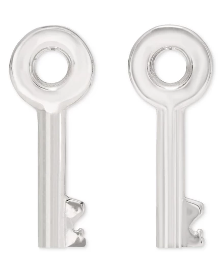 Серьги-гвоздики kate spade new york Key, серебристые
