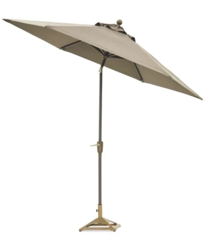 Зонт Reid 9' с автоматическим наклоном, созданный для Macy's brown
