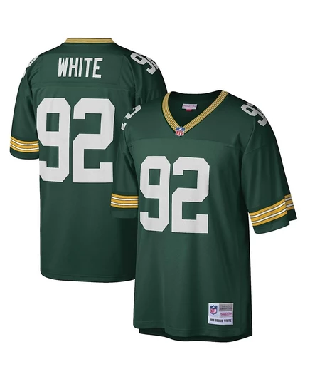 Мужская фанатская майка Mitchell & Ness Reggie White 1996, зеленая