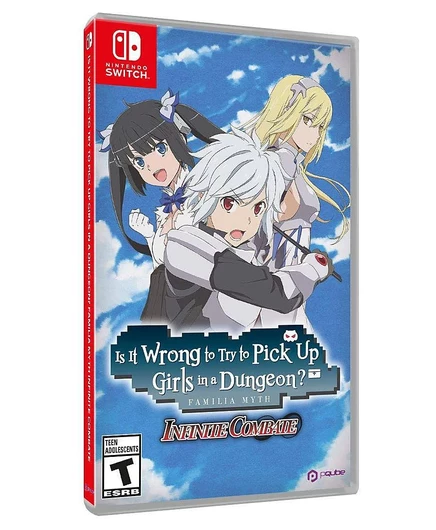 Игра Nintendo Switch DanMachi: Infinite Combate, белая