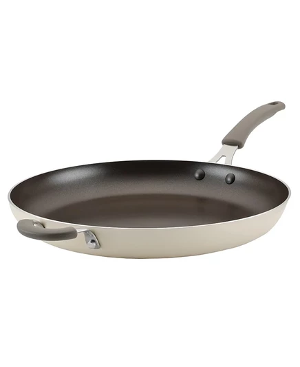 Сковорода Rachael Ray Cook + Create 14″ антипригарная, бежевая