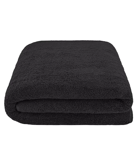 Полотенце Edison от American Soft Linen 102×203 см, черное