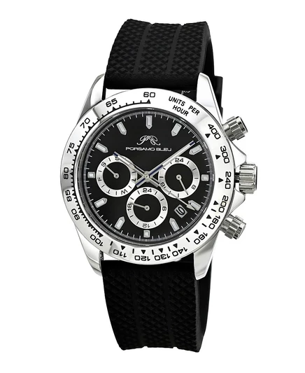 Мужские часы Porsamo Bleu 1037APRR, силикон, серебристые