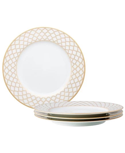Набор тарелок Noritake Eternal Palace 26,7 см, золотой