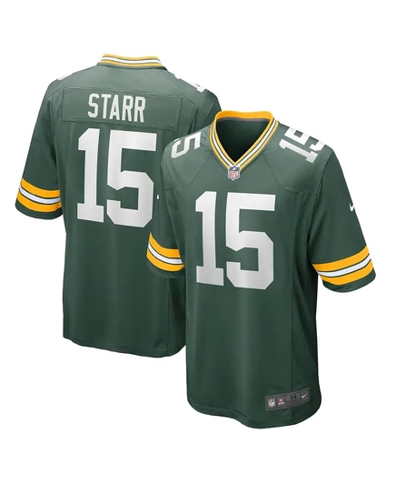 Мужская игровая футболка Nike Bart Starr Green Green Bay Packers green
