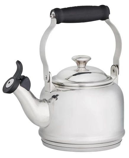 Чайник Le Creuset Demi 1,2 л из нержавеющей стали, серый