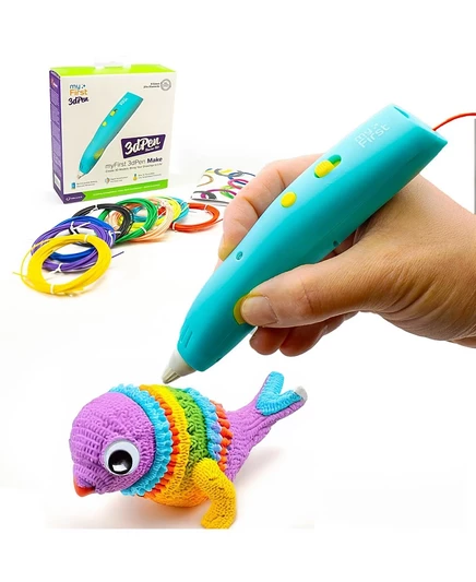 Детская 3D-ручка myFirst 3dPen Make, синяя