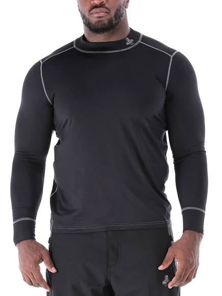 Мужская базовая футболка Refrigiwear стрейч, черная