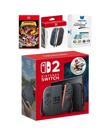 Консоль Nintendo Switch 2, комплект Mario Kart World, серая