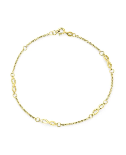 Браслет на ногу Bling Jewelry, золотой