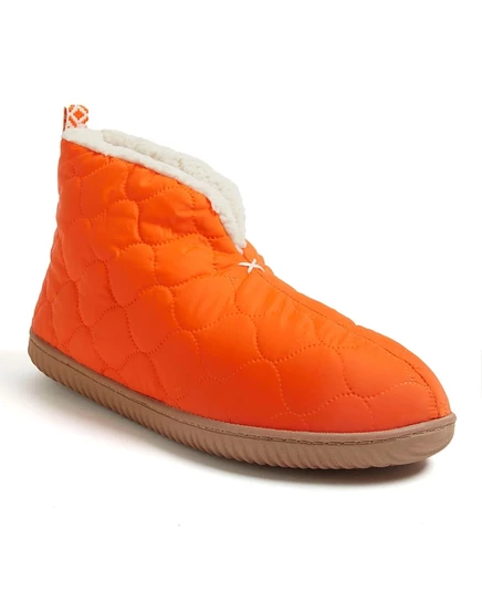 Мужские тапочки Dearfoams Warm Up Bootie домашние, оранжевые