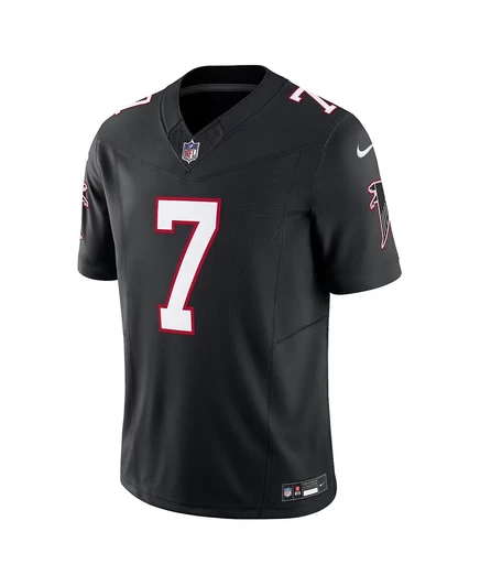 Мужская футболка Nike Bijan Robinson Atlanta Falcons Vapor F.U.S.E. Limited black, white