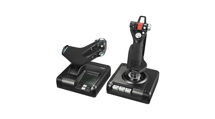 Система управления полетом Logitech G Saitek X52 Pro, черная