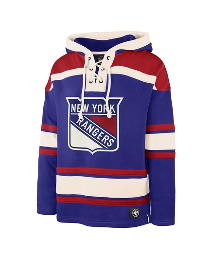 Мужская худи 47 Brand Igor Shesterkin, синяя