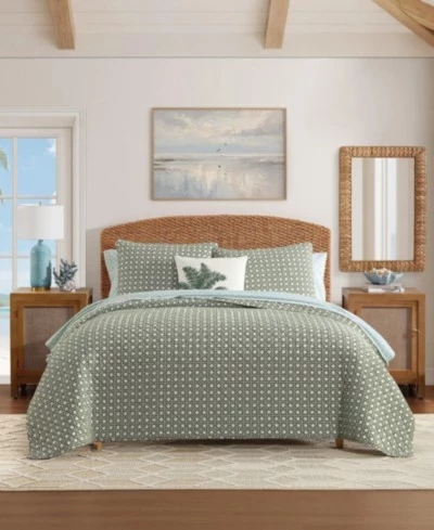 Комплект стеганого покрывала Tommy Bahama Bahama Trellis