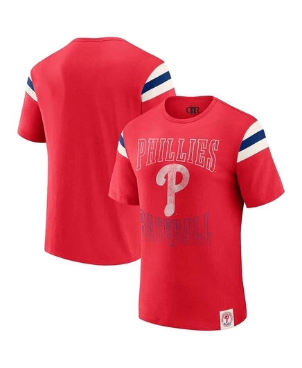 Мужская красная футболка от Darius Rucker Collection by Philadelphia Phillies red