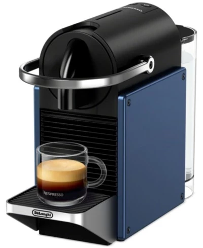 Кофемашина Nespresso Pixie De'Longhi, темно-синяя